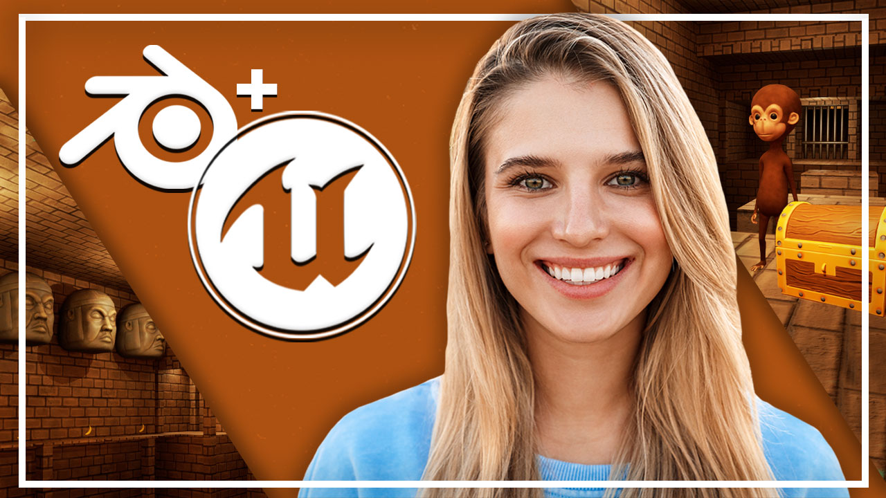 Unreal Engine 5 Course: Create Games in UE5 & Blender